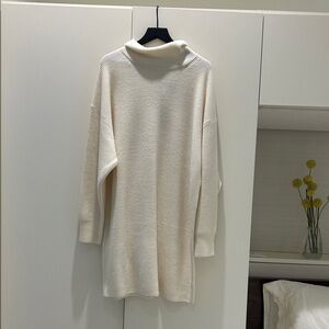 Aritzia Off-White Turtleneck Sweater